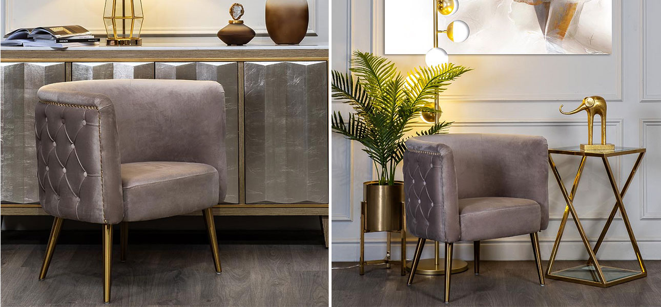 Кресло Sequoia PEARL GREY - фото №1