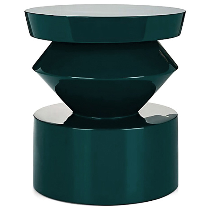 Приставной столик UMA SIDE TABLE Peacock Изумрудный Приставной столик UMA SIDE TABLE Peacock Изумрудный в Грозном | Loft Concept