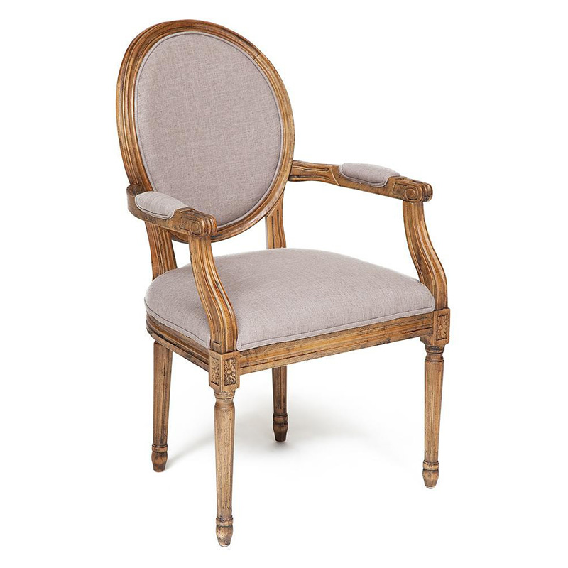 Стул French armchair Provence gray Серый Древесина Стул French armchair Provence gray Серый Древесина в Грозном | Loft Concept
