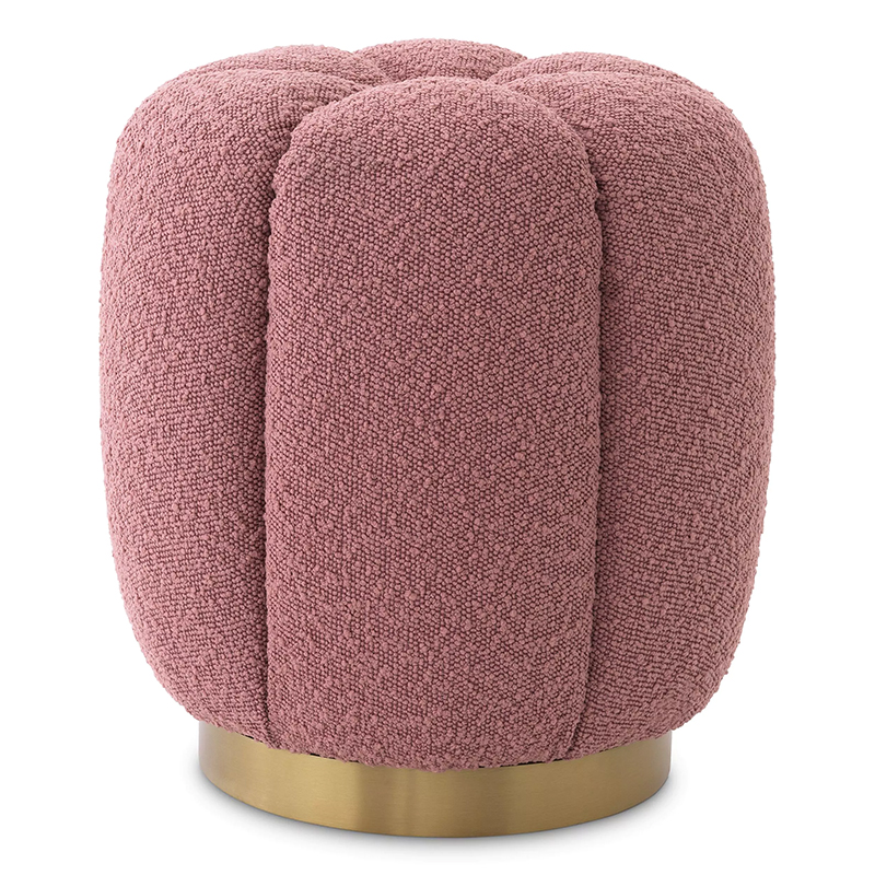 Пуф Eichholtz Stool Orchanic Boucle Rose Дымчатая Роза Латунь Пуф Eichholtz Stool Orchanic Boucle Rose Дымчатая Роза Латунь в Грозном | Loft Concept
