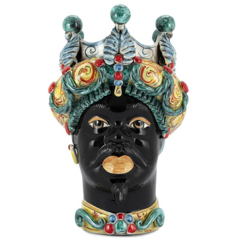 Ваза VASE MORO MAN BAROQUE TRAD Мульти Ваза VASE MORO MAN BAROQUE TRAD Мульти в Грозном | Loft Concept