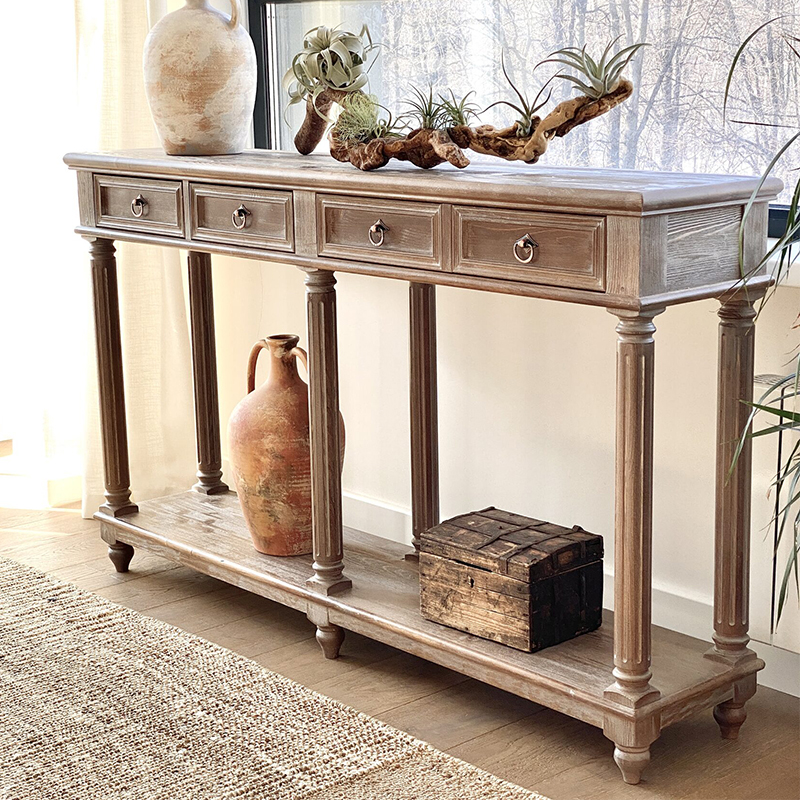 Консоль Melanie Console Древесина Консоль Melanie Console Древесина в Грозном | Loft Concept