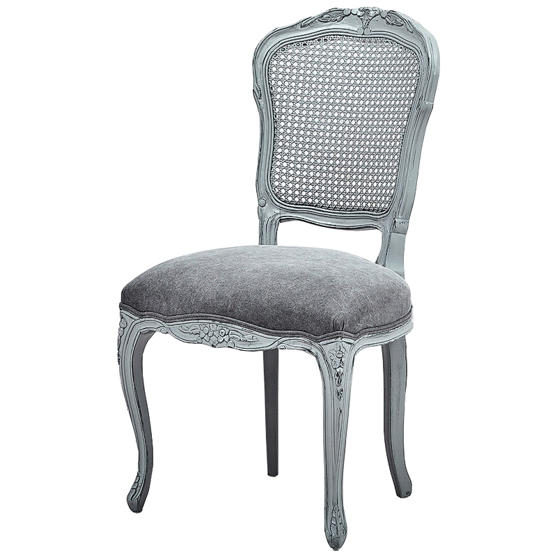 Стул Maria Antoinette Stool Серый Светло-серый Стул Maria Antoinette Stool Серый Светло-серый в Грозном | Loft Concept