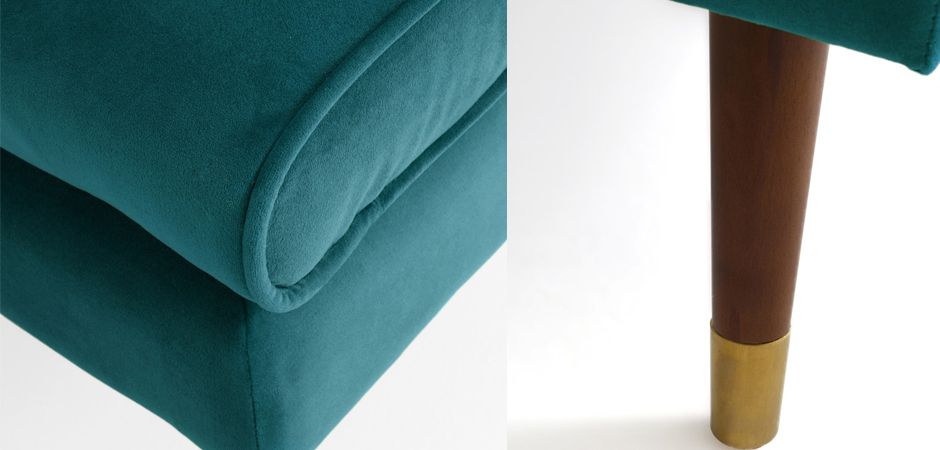 Пуф Classic Furniture сине-зеленый Пуф Classic Furniture сине-зеленый - Loft-Concept в Грозном