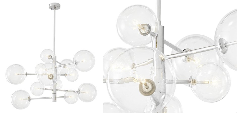 Люстра Chandelier Argento S Nickel Люстра Chandelier Argento S Nickel - Loft-Concept в Грозном