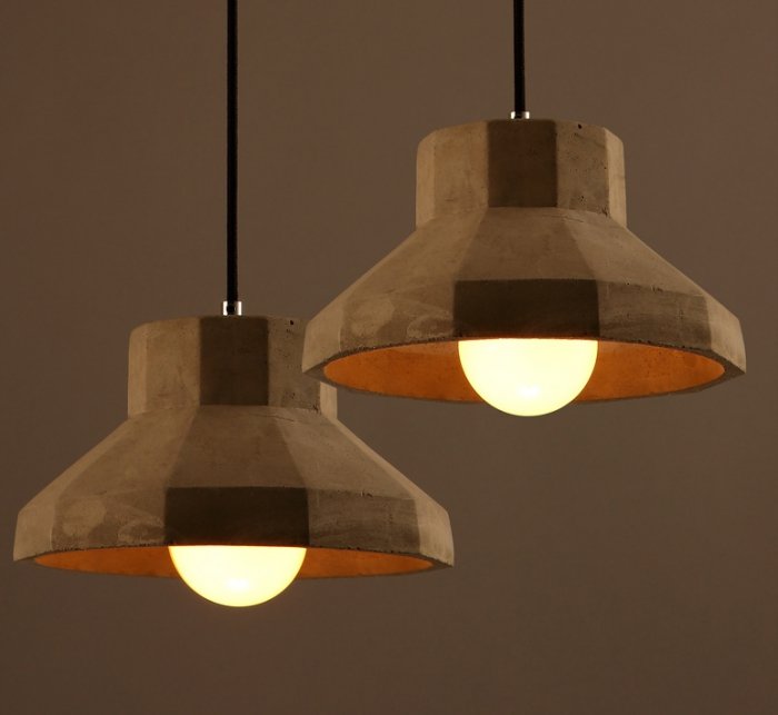 Подвесной светильник Art Concrete Aubergine Подвесной светильник Art Concrete Aubergine в Грозном | Loft Concept
