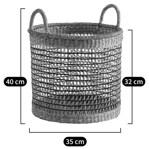 Круглая плетеная корзина Renee Wicker Basket Круглая плетеная корзина Renee Wicker Basket в Грозном