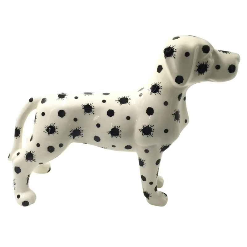Статуэтка Dalmatian Белый Черный Статуэтка Dalmatian Белый Черный в Грозном | Loft Concept