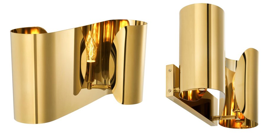 Бра Wall Lamp Crawley Gold Бра Wall Lamp Crawley Gold - Loft-Concept в Грозном