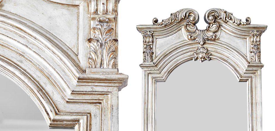 Зеркало Lupescu Mirror White Зеркало Lupescu Mirror White - Loft-Concept в Грозном