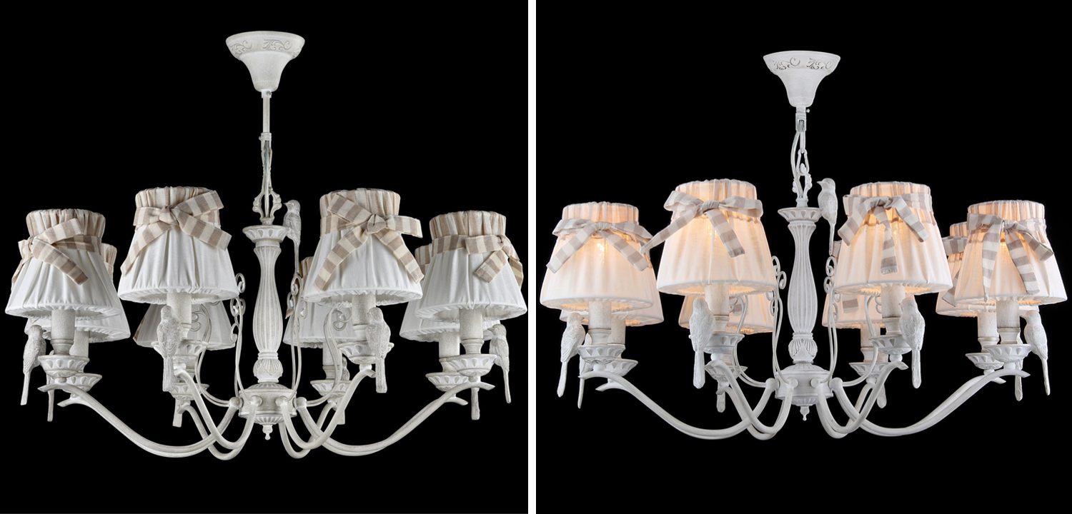 Люстра Refined Provence Chandelier - фото №2