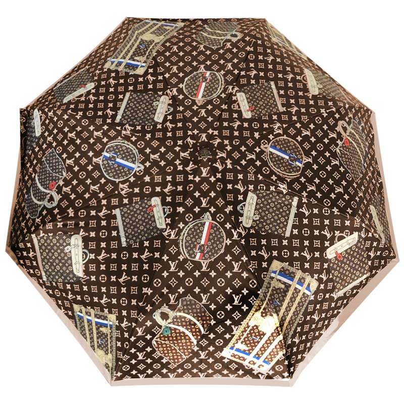 Зонт раскладной LOUIS VUITTON дизайн 016 Коричневый цвет Коричневый Зонт раскладной LOUIS VUITTON дизайн 016 Коричневый цвет Коричневый в Грозном | Loft Concept