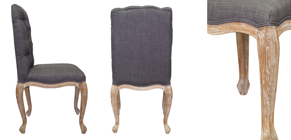 Стул French chairs Provence Norman Grey Chair Стул French chairs Provence Norman Grey Chair - Loft-Concept в Грозном
