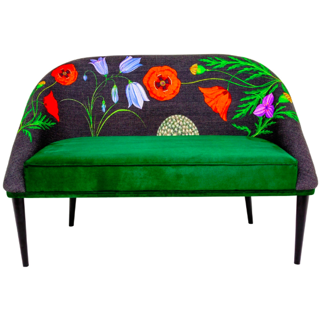 Диван Sofa poppies Зеленый Диван Sofa poppies Зеленый в Грозном | Loft Concept