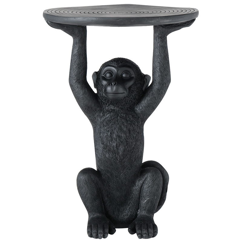 Приставной стол Monkey Side Table Черный Приставной стол Monkey Side Table Черный в Грозном | Loft Concept