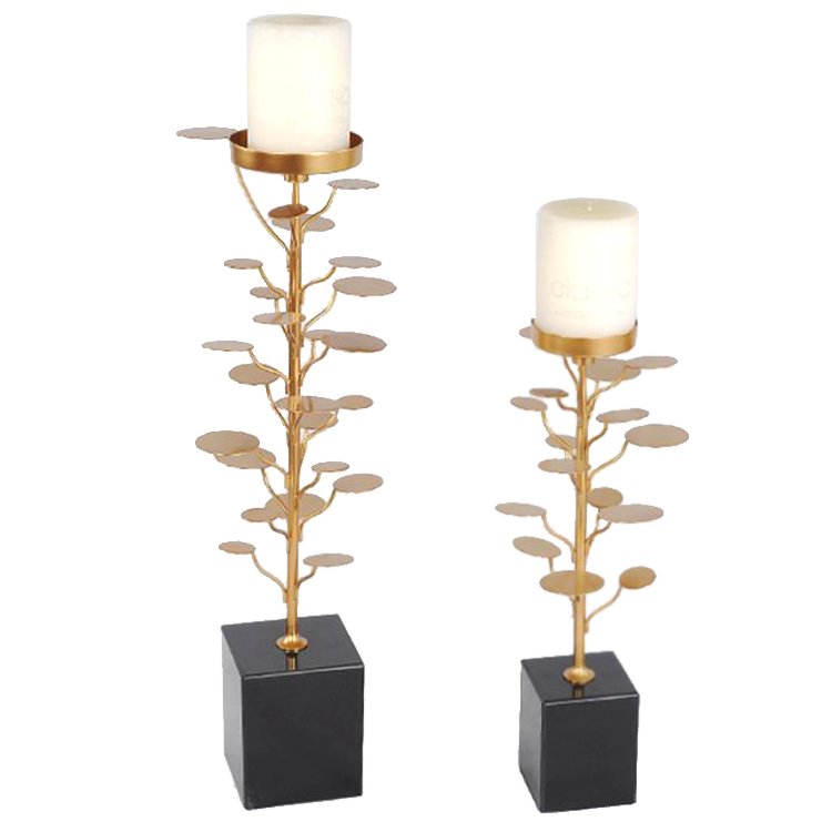Подсвечник Looper Tree Candle Черный Глянцевое золото Подсвечник Looper Tree Candle Черный Глянцевое золото в Грозном | Loft Concept