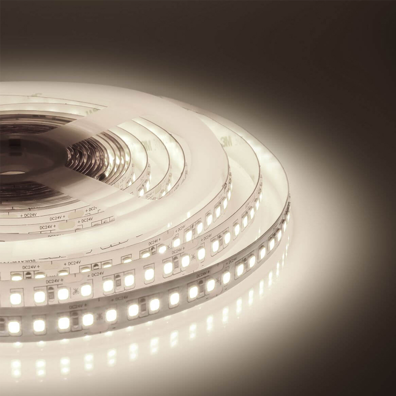 Светодиодная лента 18W/m 168Led/m 2835SMD теплый белый Белый Светодиодная лента 18W/m 168Led/m 2835SMD теплый белый Белый в Грозном | Loft Concept