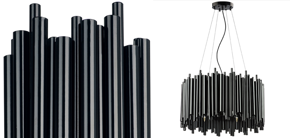 Люстра Delightfull Brubeck Chandelier Black Metal 60 Люстра Delightfull Brubeck Chandelier Black Metal 60 - Loft-Concept в Грозном