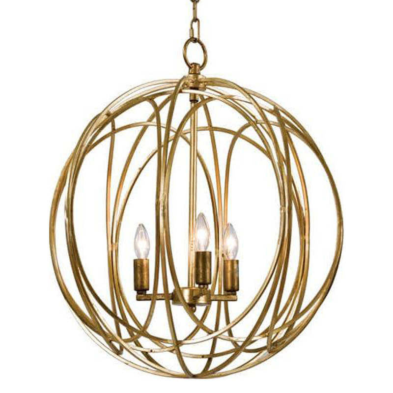 Люстра Golden Sphere Chandelier Золотой Люстра Golden Sphere Chandelier Золотой в Грозном | Loft Concept