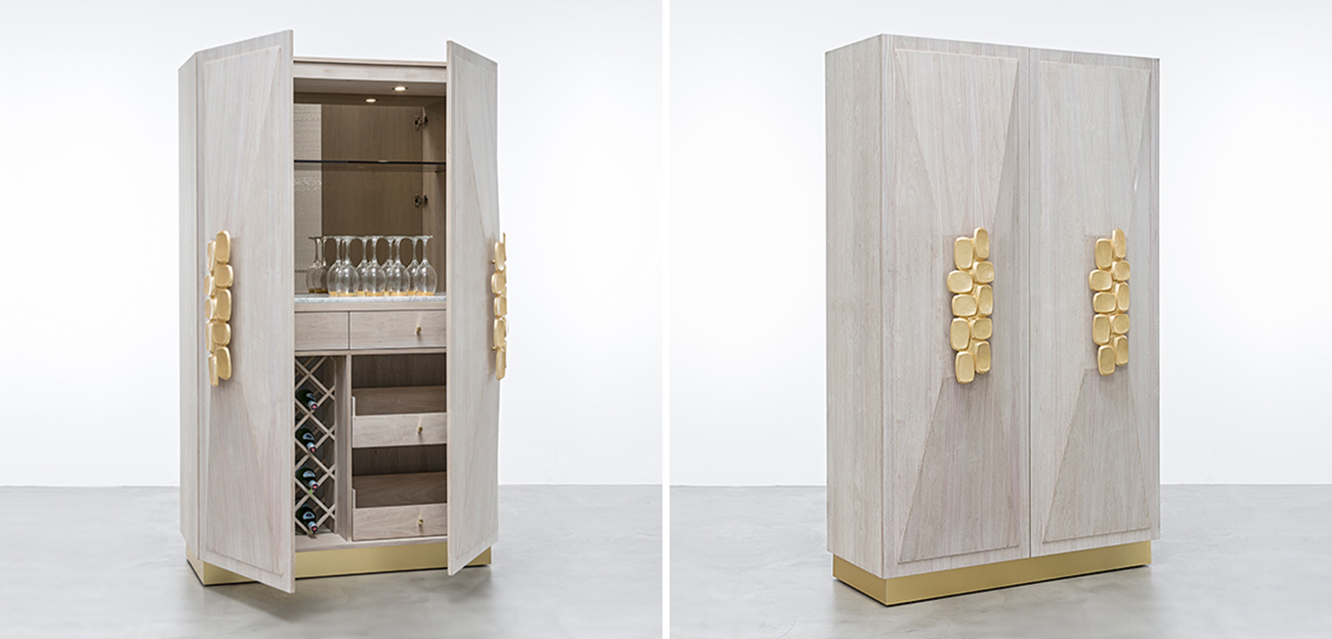 Шкаф-бар FAUSTINE BAR - фото