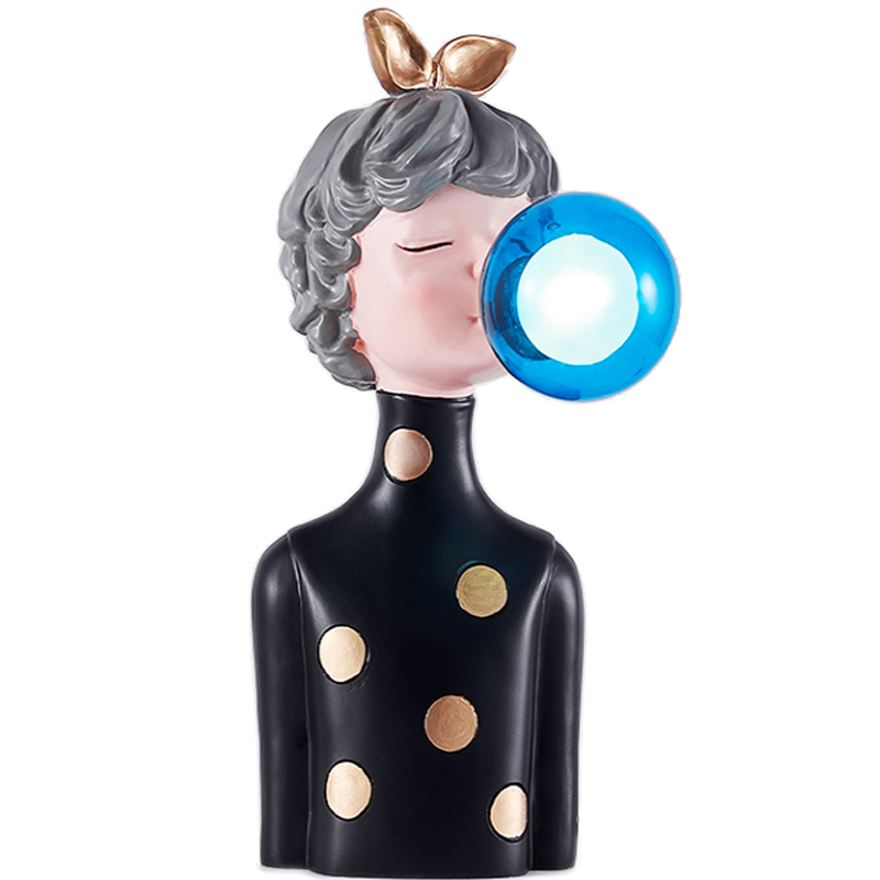 Настольная лампа Bubble Gum Table Lamp blue Мульти Настольная лампа Bubble Gum Table Lamp blue Мульти в Грозном | Loft Concept