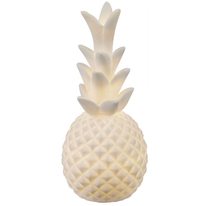 Tropical Shapes Table Lamp Лампа Малый Ананас Белое матовое стекло Tropical Shapes Table Lamp Лампа Малый Ананас Белое матовое стекло в Грозном | Loft Concept