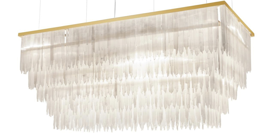 Люстра LAMP SELENITE RECT Люстра LAMP SELENITE RECT - Loft-Concept в Грозном