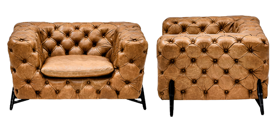 Кресло Hendrica Capitone Chair Кресло Hendrica Capitone Chair - Loft-Concept в Грозном