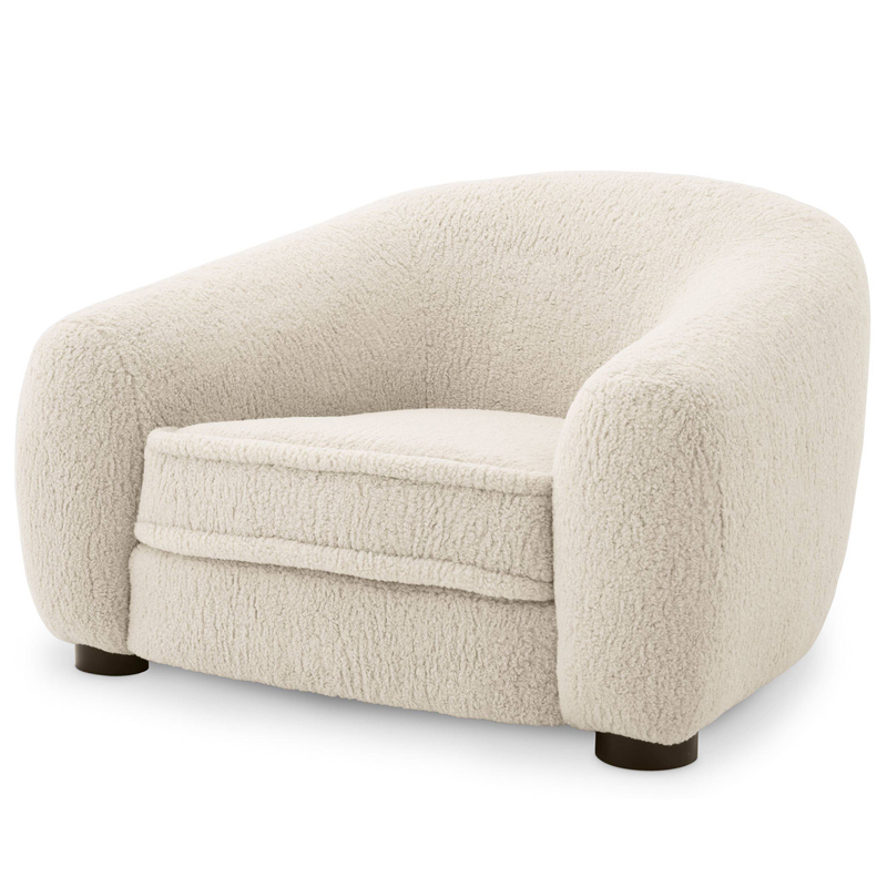 Кресло Eichholtz Chair Freud cream Бежевый Черный Кресло Eichholtz Chair Freud cream Бежевый Черный в Грозном | Loft Concept