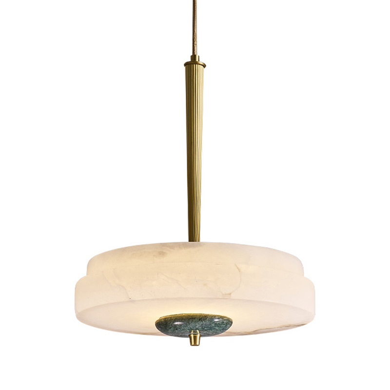 Подвесной светильник Martin Marble Hanging Light Белый Мрамор Bianco Малахит (зеленый) Латунь Подвесной светильник Martin Marble Hanging Light Белый Мрамор Bianco Малахит (зеленый) Латунь в Грозном | Loft Concept