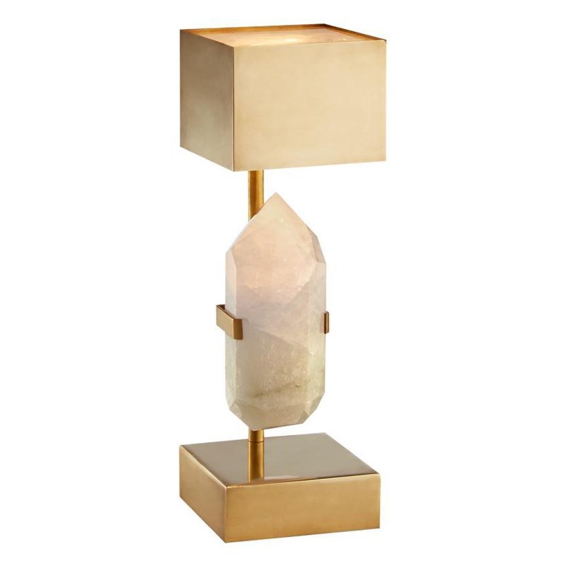 Настольная лампа Halcyon Desk Lamp Золотой Белый в Грозном | Loft Concept 
