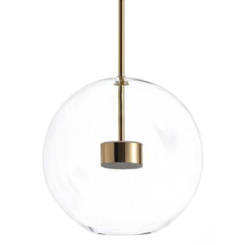 Подвесной Светильник Giopato & Coombes Bollr Pendant BUBBLE LAMP 1 шар золото Белый Золотой Прозрачное Стекло Подвесной Светильник Giopato & Coombes Bollr Pendant BUBBLE LAMP 1 шар золото Белый Золотой Прозрачное Стекло в Грозном | Loft Concept