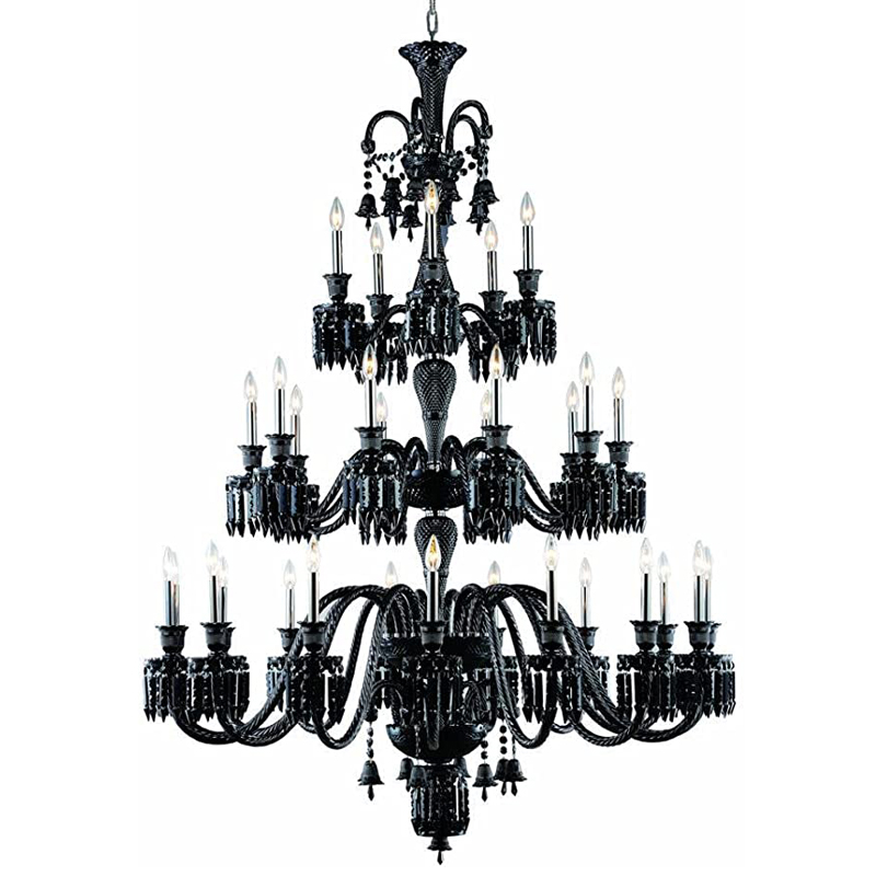 Люстра BACCARAT Zenith Midnight Chandelier 35 Черный Люстра BACCARAT Zenith Midnight Chandelier 35 Черный в Грозном | Loft Concept