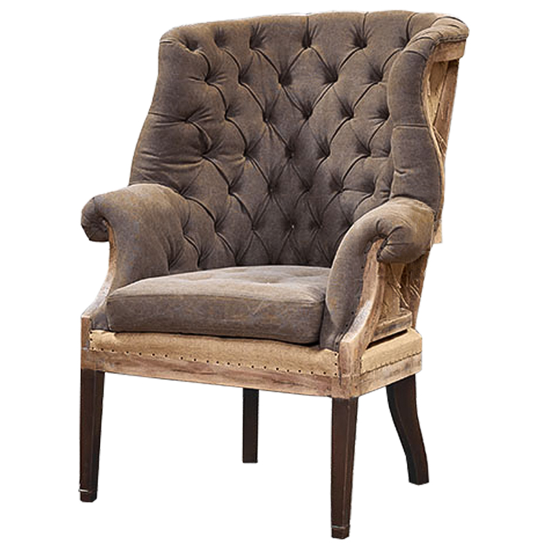 Кресло Gamilton Armchair Cocoa Какао Коричневый Кресло Gamilton Armchair Cocoa Какао Коричневый в Грозном | Loft Concept
