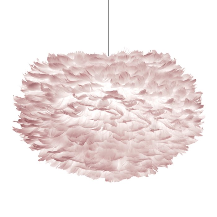 Люстра из перьев Plumage Pink Розовый пастельный Люстра из перьев Plumage Pink Розовый пастельный в Грозном | Loft Concept