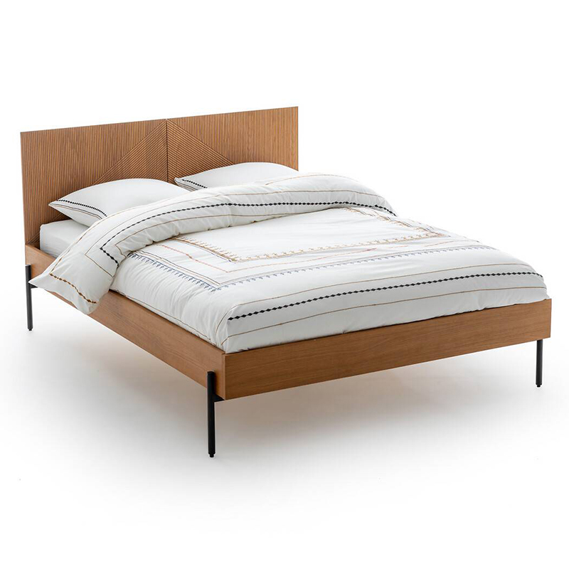 Кровать Anders Bed Темный дуб Кровать Anders Bed Темный дуб в Грозном | Loft Concept