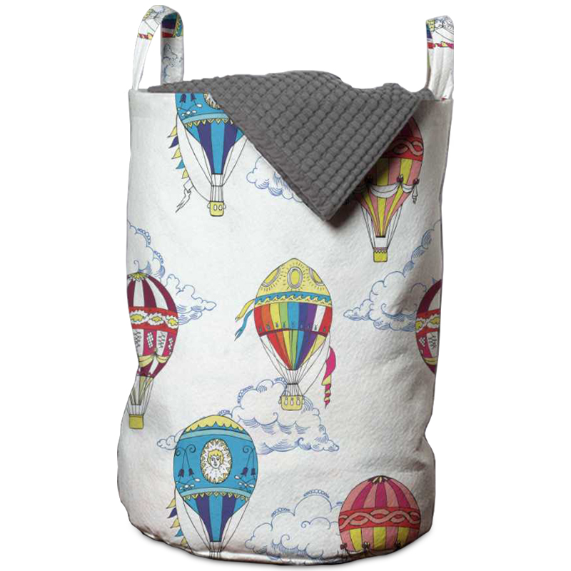 Корзина Balloon Festival Basket Белый Мульти Корзина Balloon Festival Basket Белый Мульти в Грозном | Loft Concept