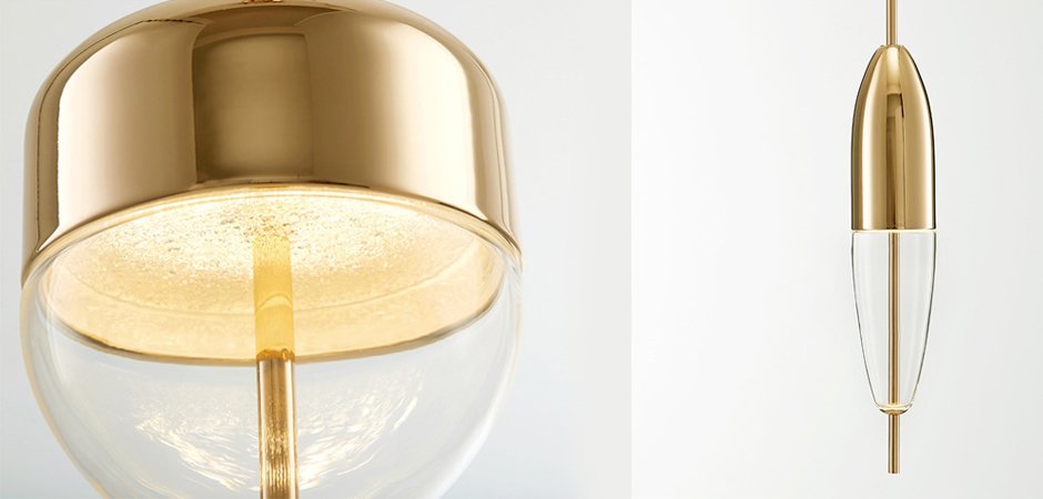 Подвесной светильник Nao Tamura Flow GOLD Подвесной светильник Nao Tamura Flow GOLD - Loft-Concept в Грозном