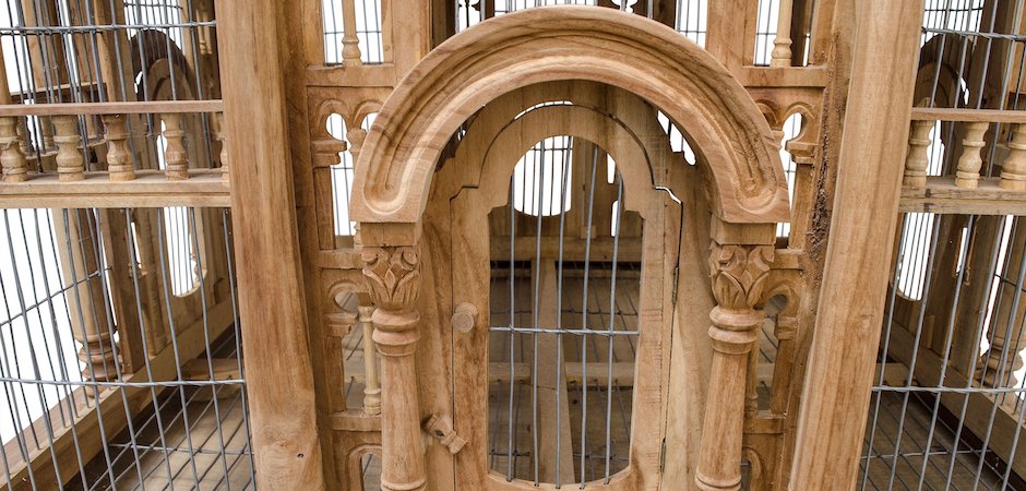 Клетка для птиц дворец BIRD CAGE LARGE BIRD CAGE Клетка для птиц дворец BIRD CAGE LARGE BIRD CAGE - Loft-Concept в Грозном