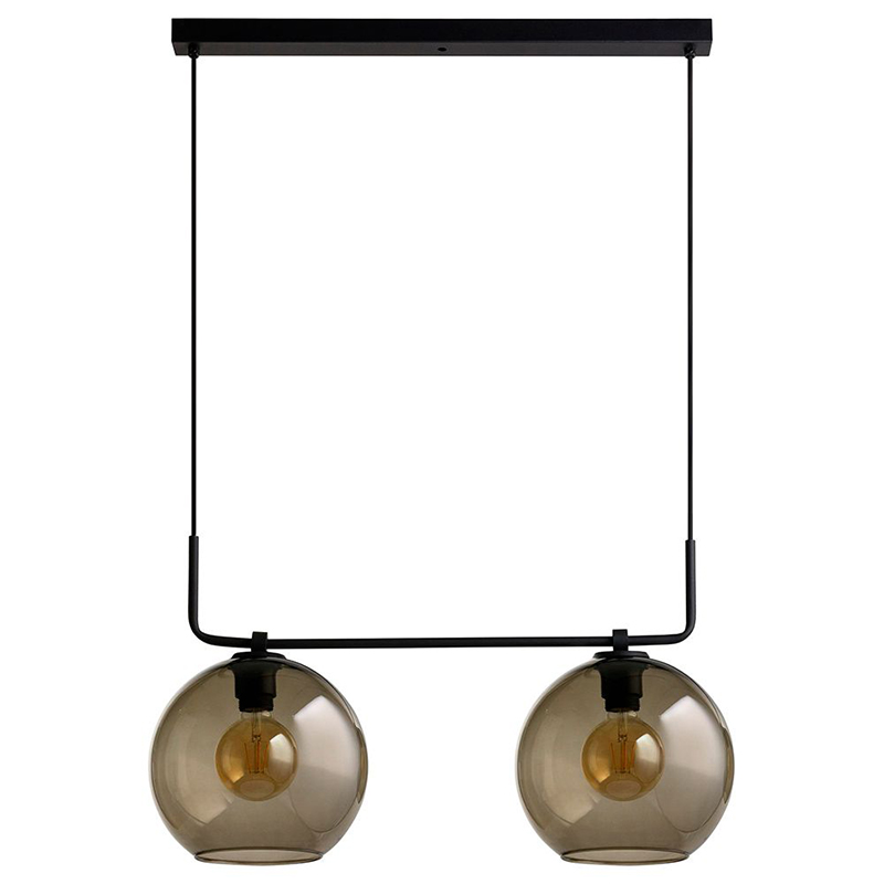 Люстра Franco Line Lamp Черный Янтарный Люстра Franco Line Lamp Черный Янтарный в Грозном | Loft Concept