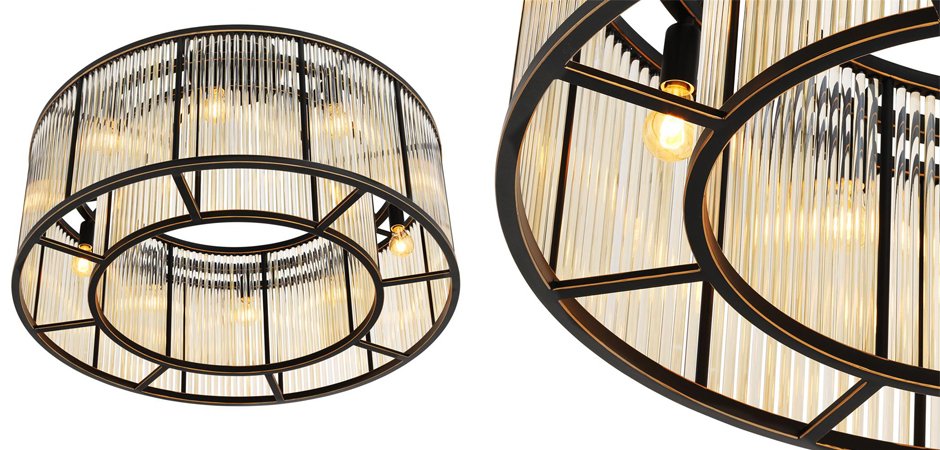 Потолочный светильник Ceiling Lamp Bernardi Bronze Потолочный светильник Ceiling Lamp Bernardi Bronze - Loft-Concept в Грозном