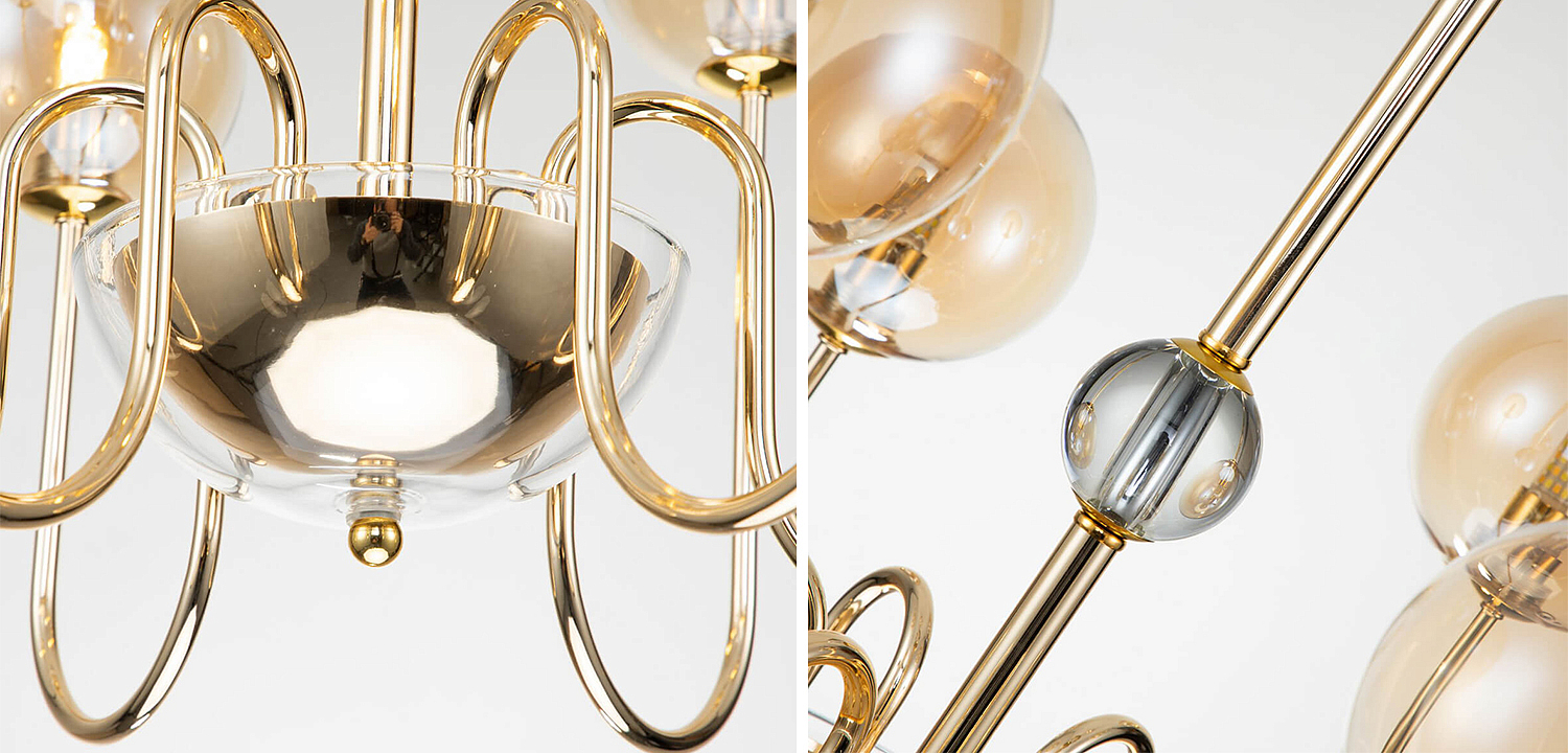 Люстра Sheiry Glass Ball Chandelier 6 Люстра Sheiry Glass Ball Chandelier 6 - Loft-Concept в Грозном