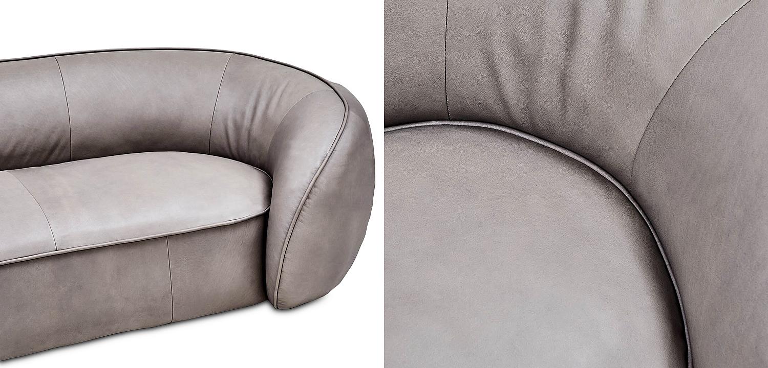 Диван натуральная кожа Hyades Sofa Диван натуральная кожа Hyades Sofa - Loft-Concept в Грозном