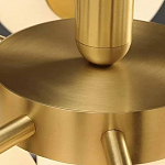 Люстра круглая со стеклянными сферами Maleficent варинант исполнения - 2 | Loft Concept в Грозном