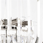 Бра цвета никель с изогнутыми хрустальными элементами Radiant Ribbons варинант исполнения - 6 | Loft Concept в Грозном