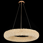 Люстра подвесная кольцевая хрустальная Round Chandelier Made of Clear Crystal варинант исполнения - 1 | Loft Concept в Грозном