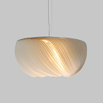 Подвесной светильник с белыми изящными декоративными лепестками Volumetric Petal Lamp варинант исполнения - 1 | Loft Concept в Грозном