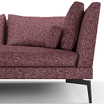 Мебельная ткань Шенилл фиолетовый цвет 138 см T4-25 варинант исполнения - 7 | Loft Concept в Грозном