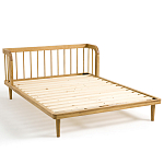 Кровать из массива дуба с пружинным блоком Mateta варинант исполнения - 5 | Loft Concept в Грозном