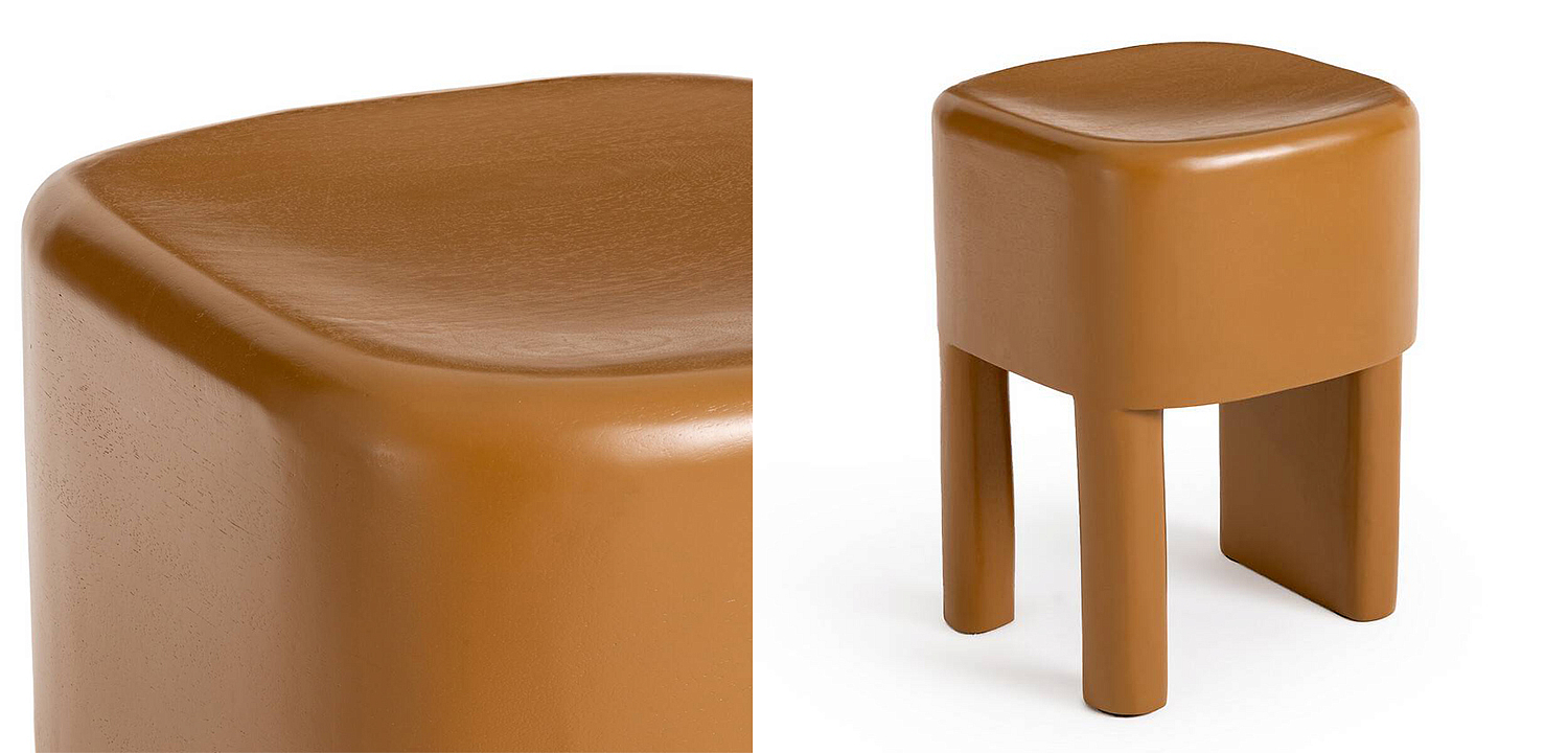 Приставной стол Mordred Mango Orange Side Table Приставной стол Mordred Mango Orange Side Table - Loft-Concept в Грозном